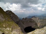 52 Il Lago Rotondo dal Pizzo Paradiso